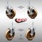Service Caster 5 Inch SS High Temp Phenolic Swivel 10mm Threaded Stem Caster Brakes, 2PK SCC-SSTS20S514-PHSHT-M1015-2-TLB-2 - alternate 3